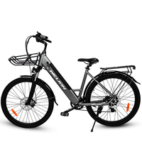 WELKIN WKEM002 Electric Bike 500W Powerful Motor 36V15AH Lithium Battery Adult City Electric Bike 27.5-inch Tire Mountain E-bike
