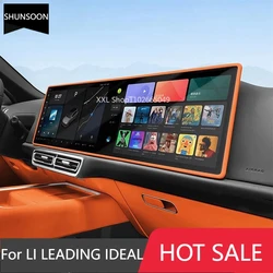 LiXiang-cubierta de silicona para coche, marco de pantalla, borde de pantalla, Control Central, accesorios de película protectora, Ideal para líder L7 L8 L9
