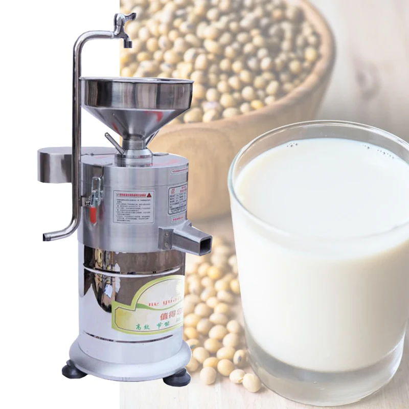 Commercial Soy Milk Machine Electric Slag Slurry Separation Soybean Milk Machine Stainless Steel Bean Curd Machine