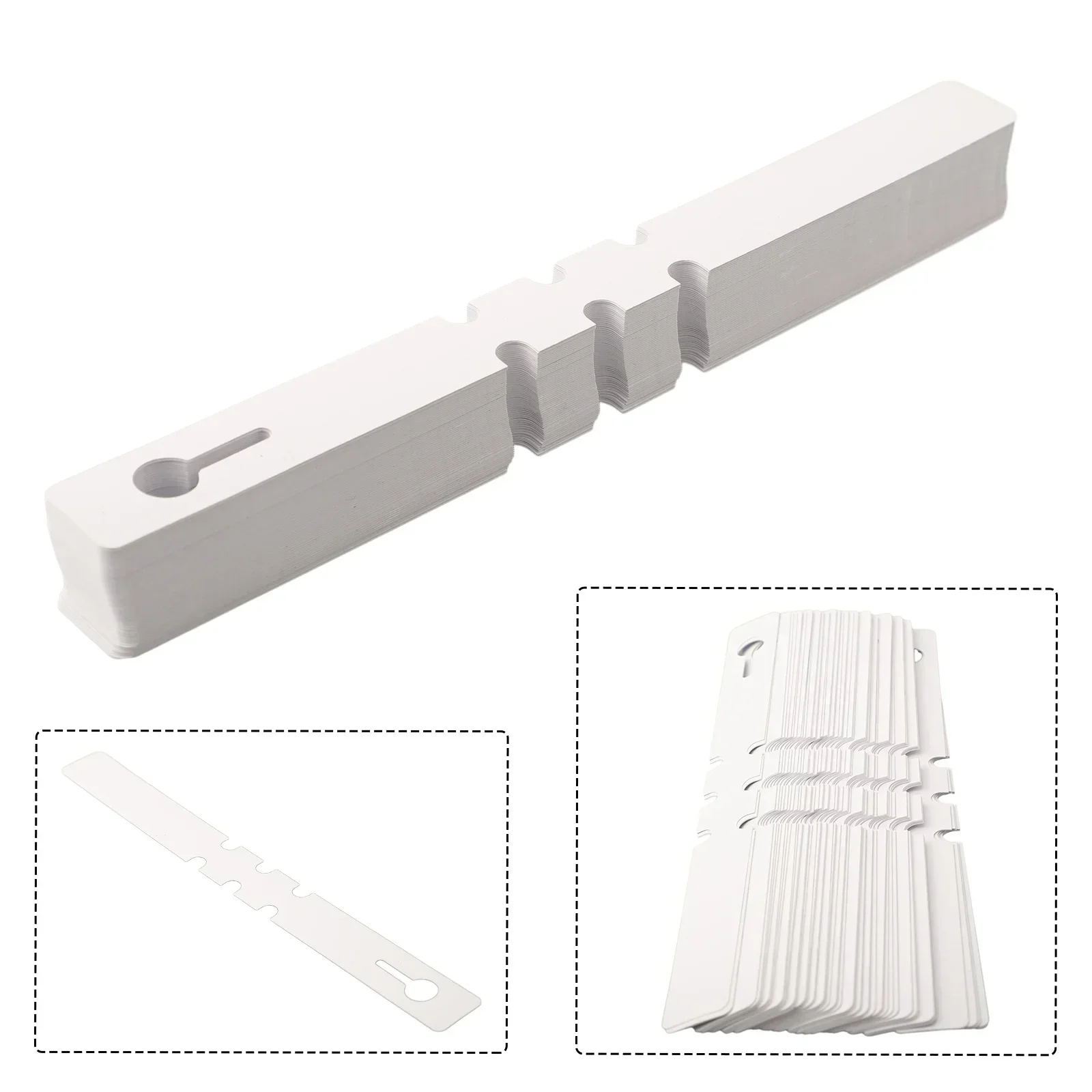 

100pcs 8.27*0.79 Inch Plant Markers Hanging Tags Label PVC Waterproof Tools For Gardening Planting Supplies Accessories