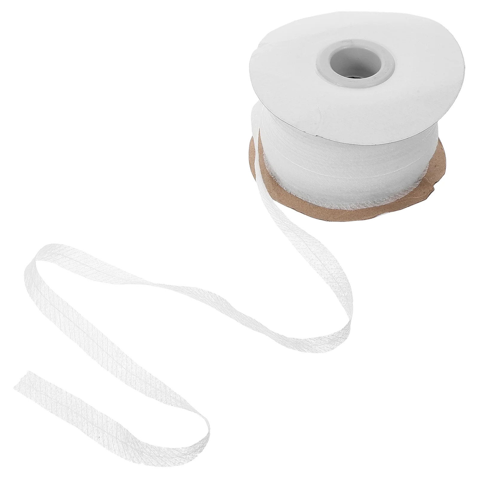 

White Duct Tape Non-woven Fabric Panel Fusible Interfacing Strip for Sewing Clothes Wrapping Clothing Strips