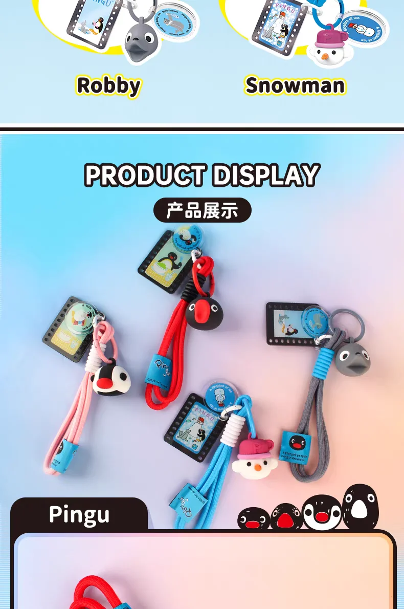 Neue Original Pingu Blind Box Komplette Serie Niedliche Überraschungs-Sammelfiguren Modell Schreibtisch-Dekoration Zubehör Geburtstagsgeschenk – Detail 24