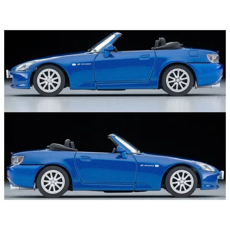 Takara Tomytec Tomytec 1/64 TLV-N280a ฮอนด้า S2000 2006 (สีน้ำเงิน) ของเล่นโลหะผสมโมเดลรถหล่อโลหะของขวัญ