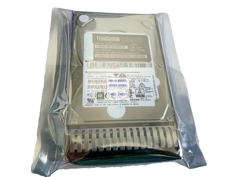 

Used 7XB7A00028 00YK017 1.8T 10K SAS 12Gb Hard Drive