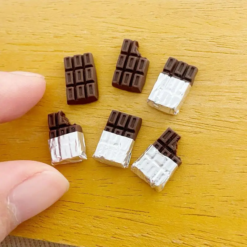 1 Peça Brinquedo Infantil 1:12 1:6 Miniatura Casa de Bonecas Sobremesa Chocolate Urso Fruta Refrigerante Copo Acessórios de Cozinha para Brincadeira de Faz de Conta