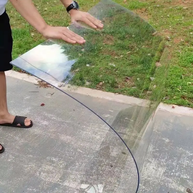 جودة عالية 3 5 15 مللي متر لوح صلب واضح البلاستيك الحيوانات الأليفة Petg ورقة سميكة للإعلان يعرض لافتات 1 لفة