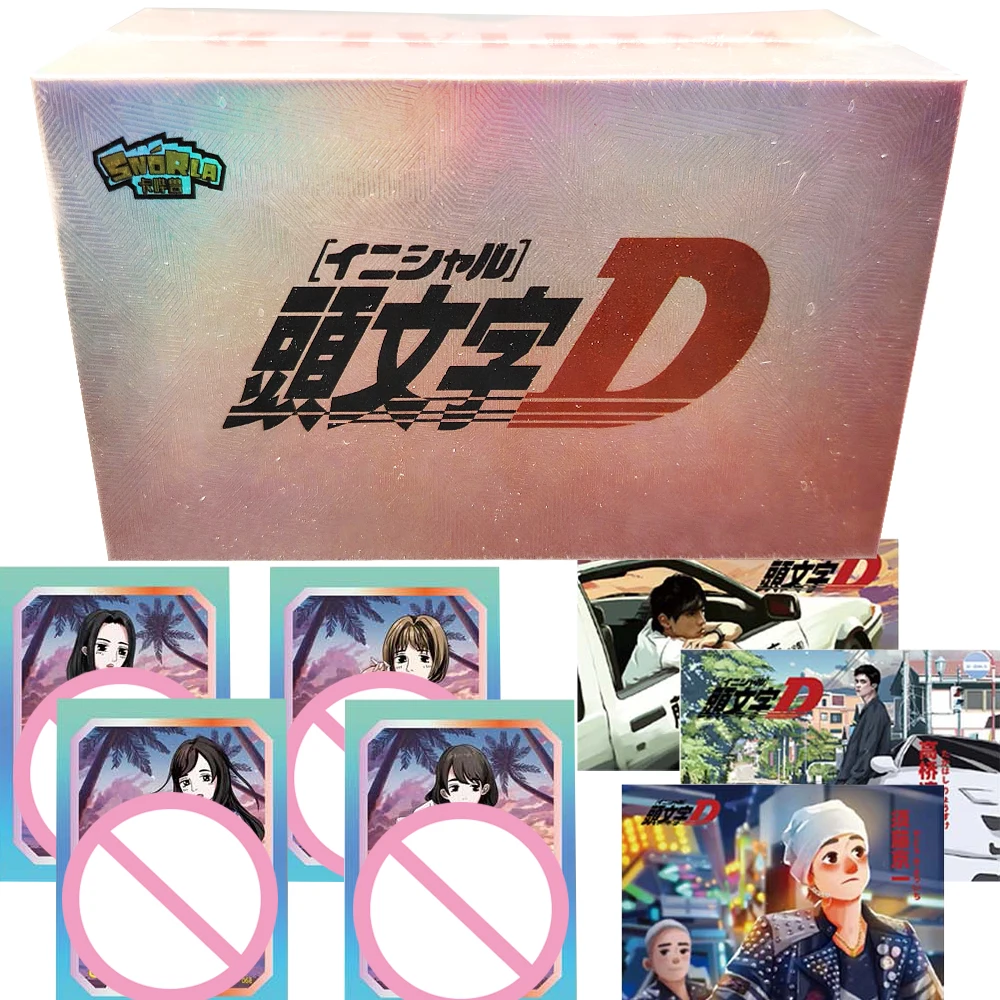 

Initial D Collection Cards Action Movie Character Hand Drawn Character Anime Commemorative Cards Peripheral Toy Gifts for Family