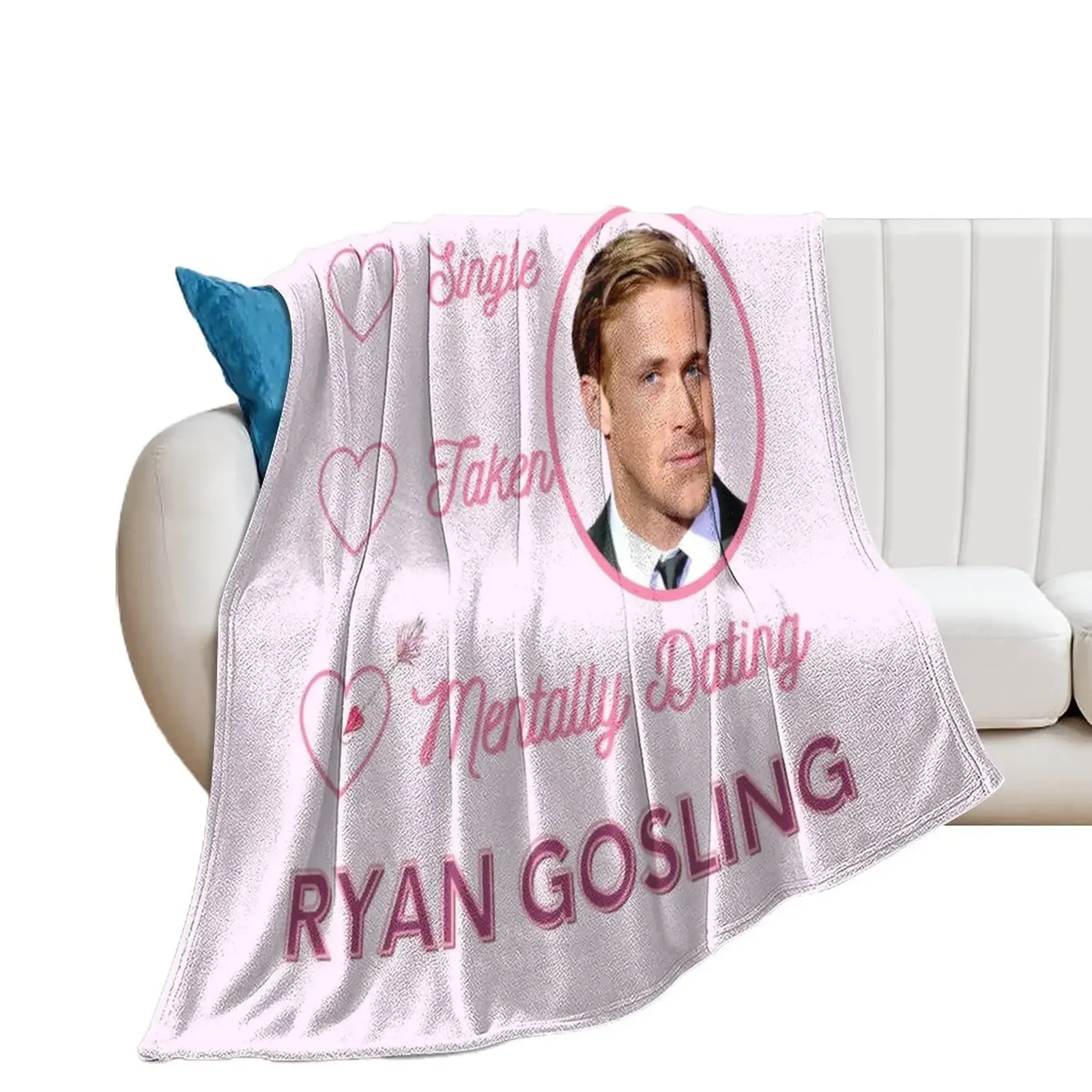 

Mentally Dating Ryan Gosling Throw Blanket Blankets For Baby Winter beds Blankets