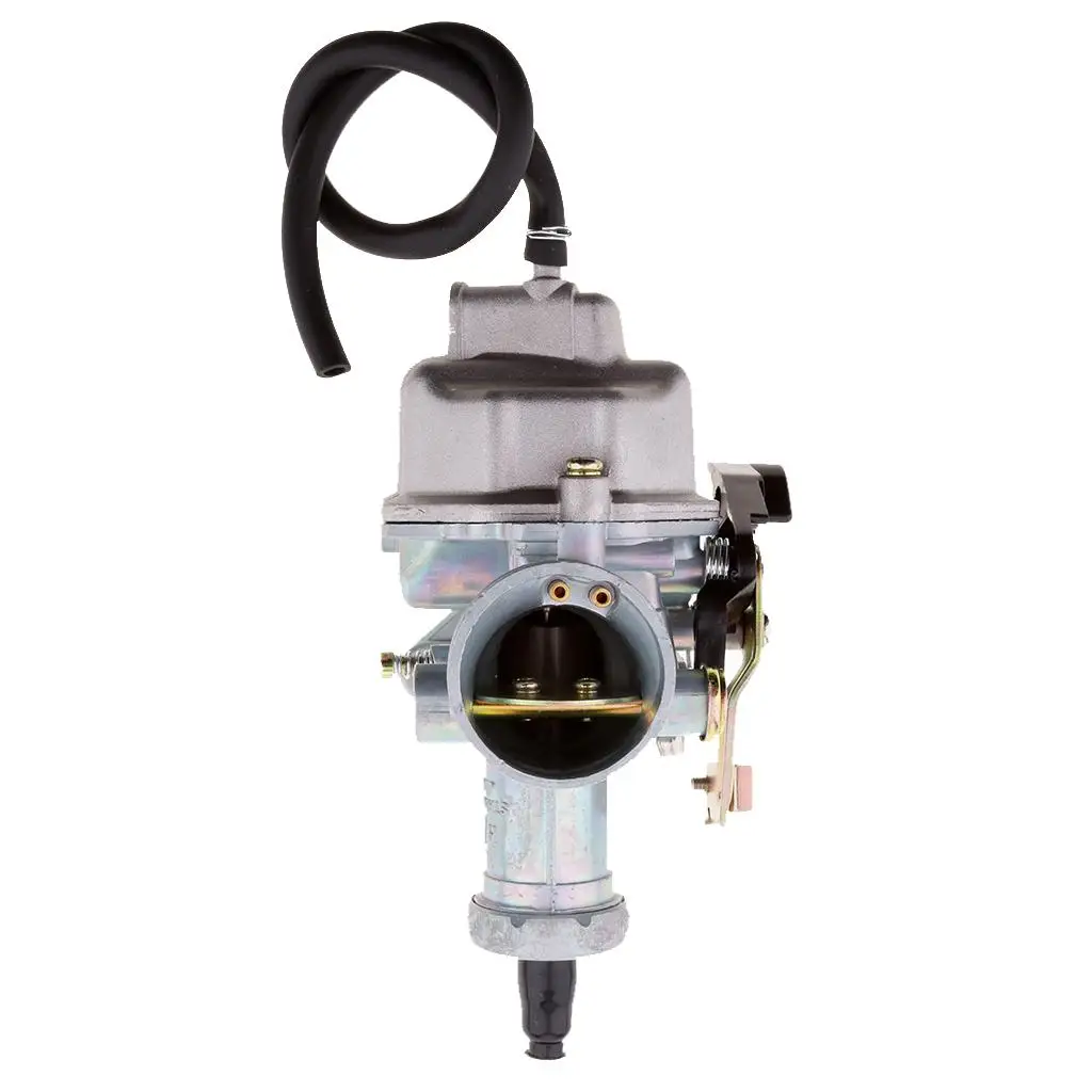 Cable Choke Carburetor Assembly 27mm Metal Intake for 150-200CC ATV Pit Dirt Bike Hand Choke Upgrade Solution
