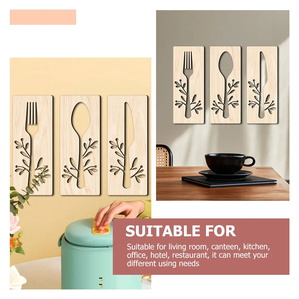 

Serving Wall Signs for Dining Room Kitchen Decor Rustic Farmhouse Kitchenwall Art Applique