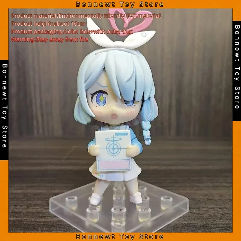 

Blue Archive Q version 10cm Nendoroid 2245#Alona movable face-changing doll figure 2D animation For Friends Gift boxed wholesale