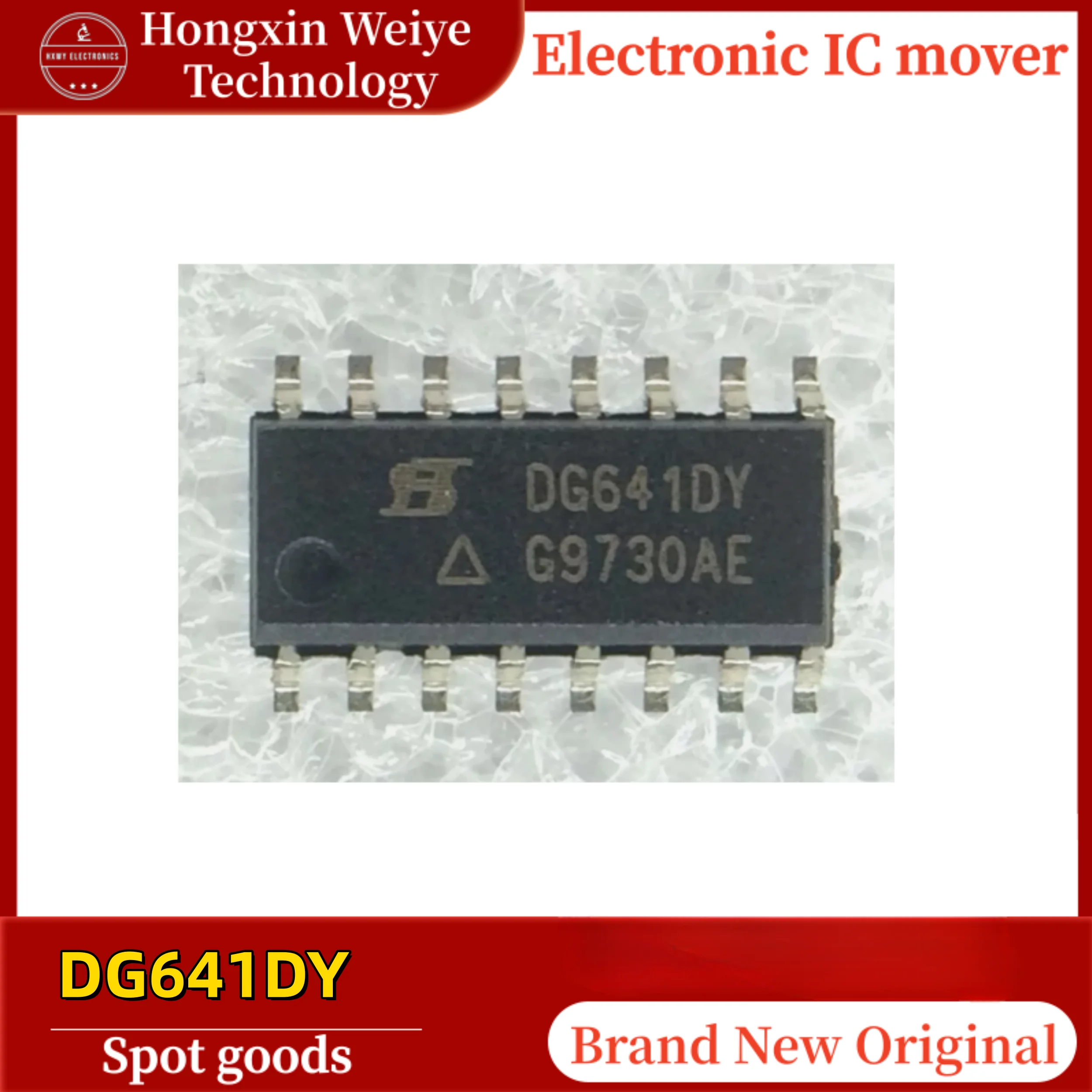 

(10/30 pieces) DG641DY DG641 SOP-16 Wideband Video Analog Switch IC Original Brand New In Stock Fast Shipping