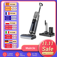 Maircle F1 Cordless Wet Dry Vacuum Cleaner 16kPa Suction 35min Runtime LED Display Self-propelled and Self-Cleaning Voice Prompt