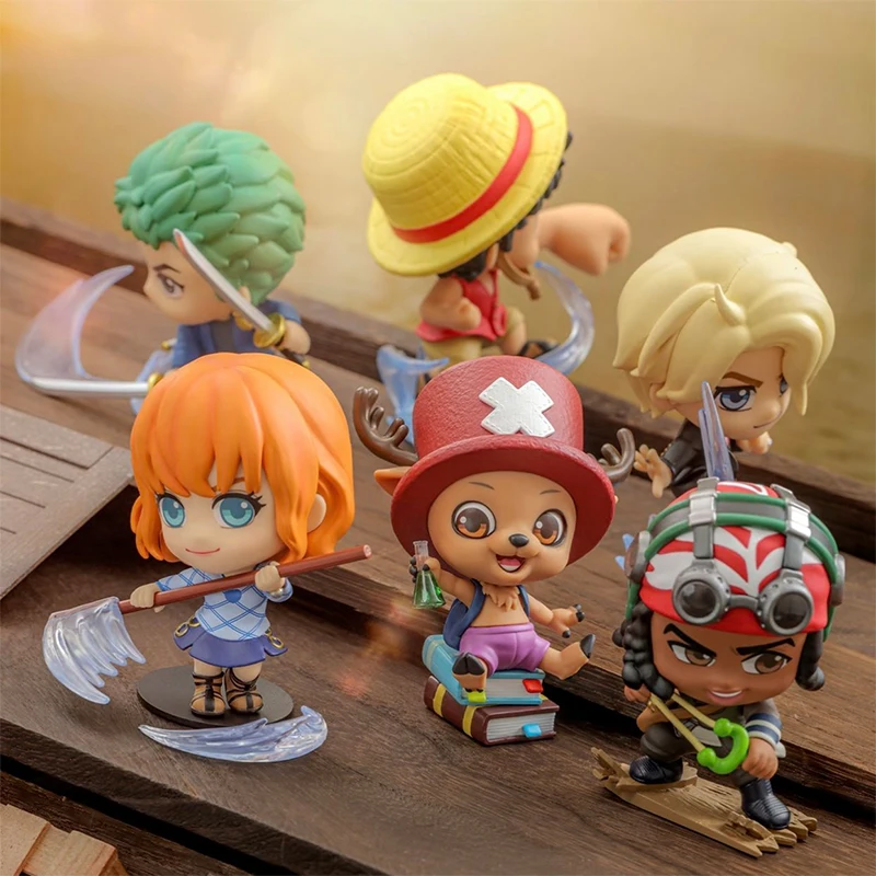 

New Original One Piece Mini Figure Blind Box Anime Movie Peripheral PVC Collectible Statue For Anime Fans Collection Gift