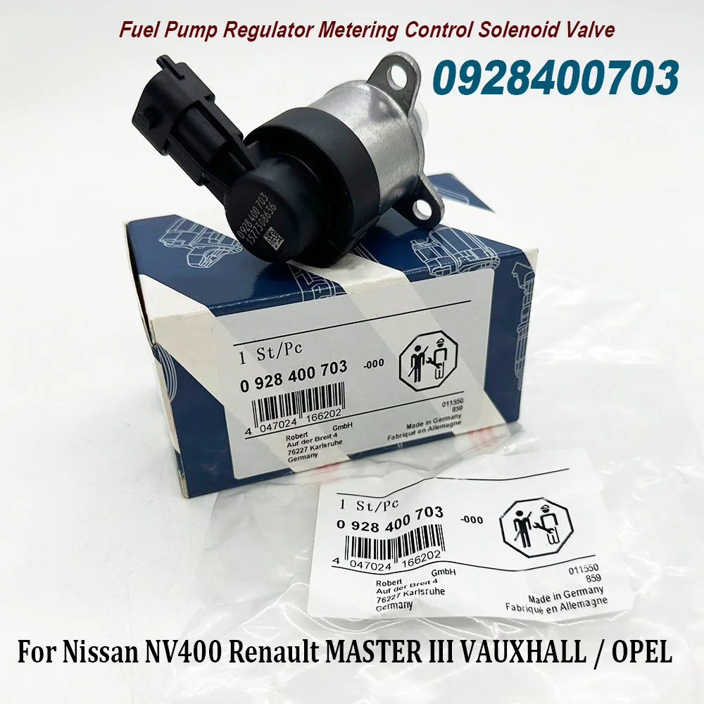 

NEW 0928400703 0928400769 Fuel Pump Pressure Regulator Valve 928400703 For N-issan NV400 Renaultt MASTER III V-AUXHALL / O-PEL