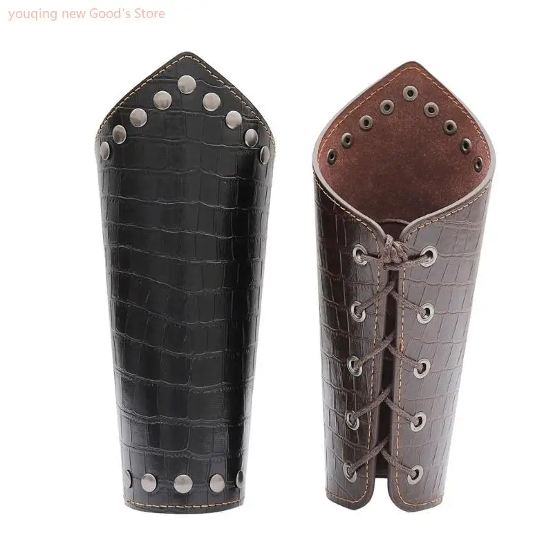 

49me vikingsbracers средневековые кожа
