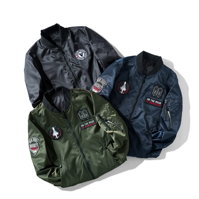 

2024 Spring New Large Casual Trendy Versatile Multi Color Selection Air Force Flight Jacket Double sided Wear for Men