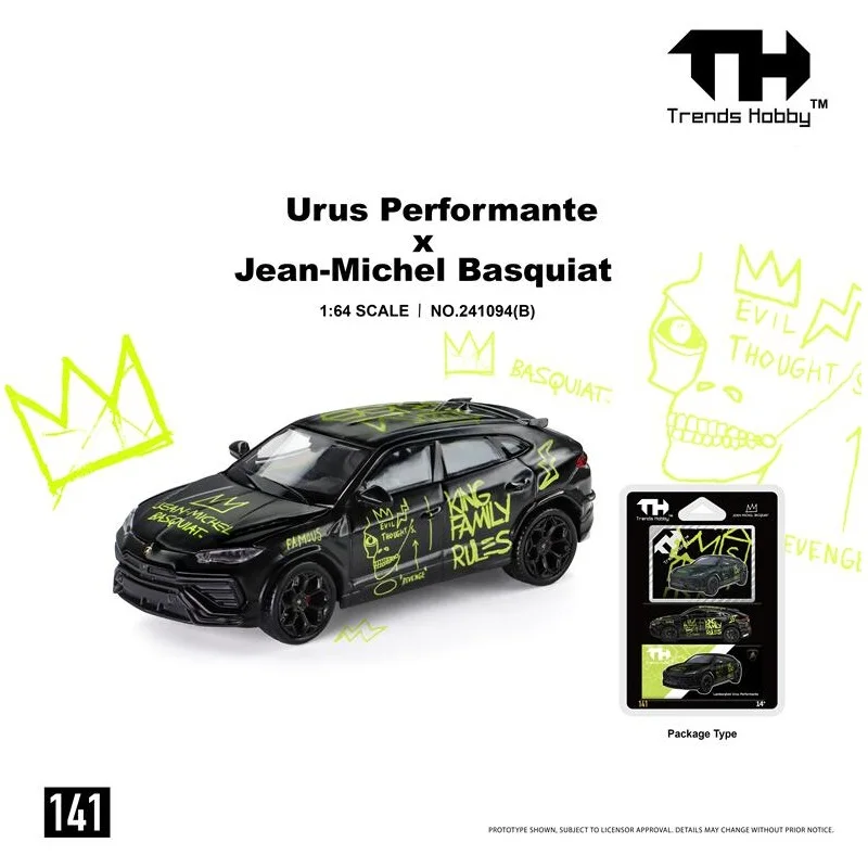 プレセール-トレンドスホビー-th-1-64-ウルス-バスキア-ダイキャストモデルカー