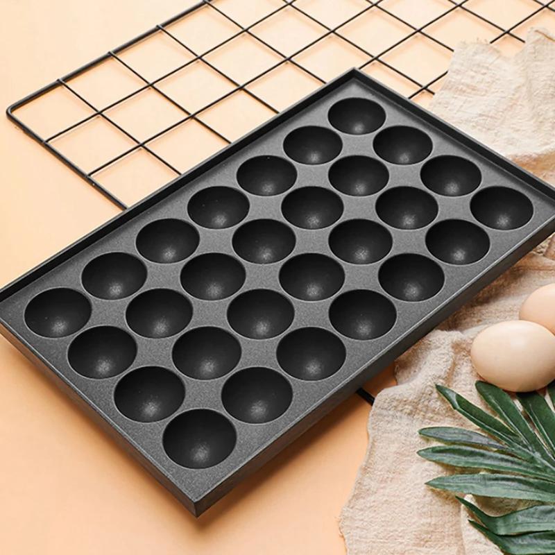 2X 28 Holes 4Cm Takoyaki Hot Plate Non Stick Cook In Home Takoyaki Takoyaki Plate Only Takoyaki Aluminium Plates