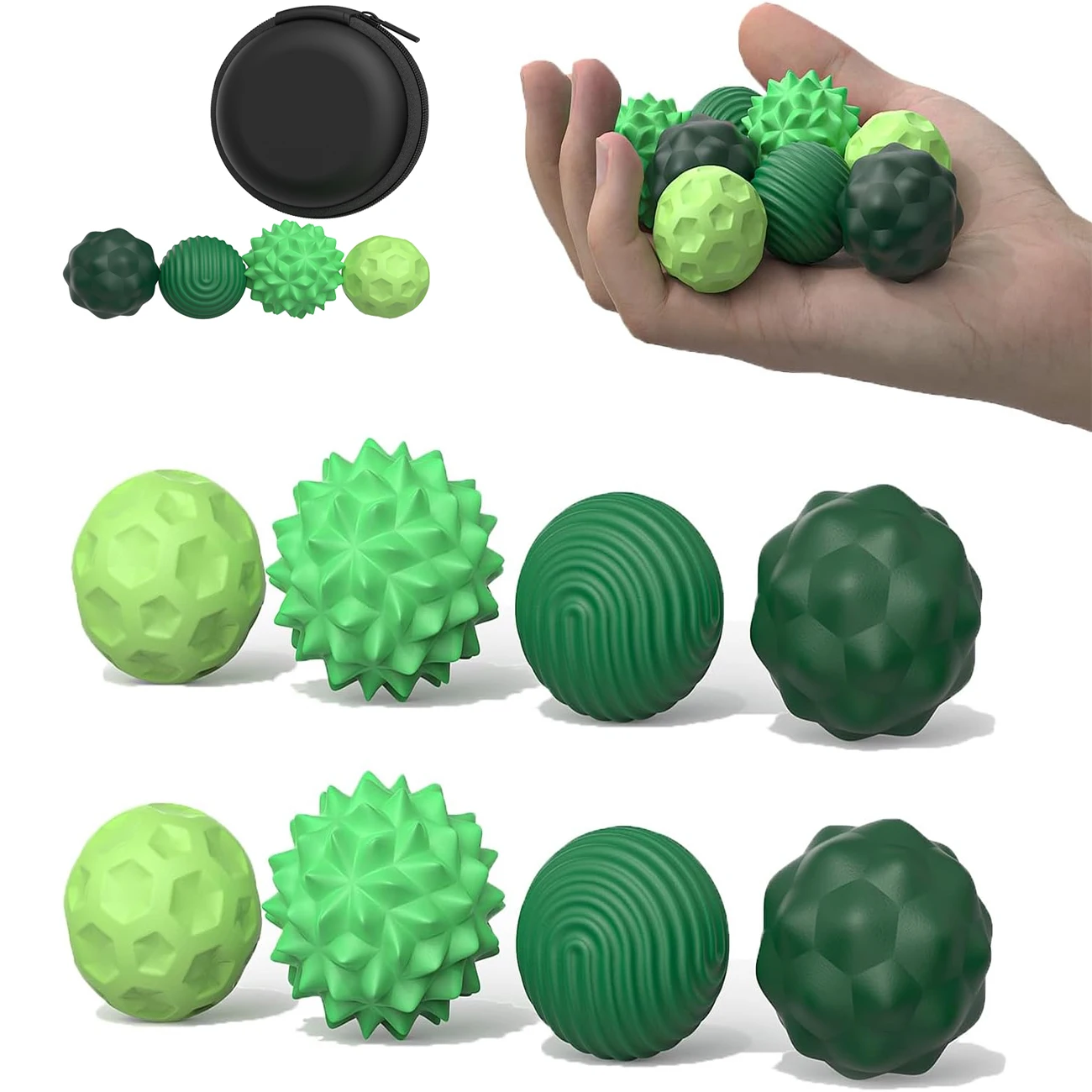 ซิลิโคน Magnetic Sensory Balls Fidget ของเล่นกังวลลูกบอลออทิสติก Calming Fidgeting ของเล่นผู้ใหญ่ความวิตกกังวลบรรเทาความเครียด Sensory ของเล่น