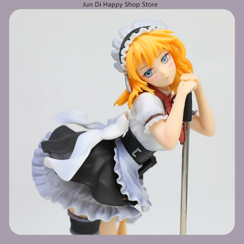 

21 см Фигурка Girls Frontline Gr G36 Maid Game Girl, статуэтка, мультяшная модель девочки, коллекционные игрушки для мальчиков, украшение, кукла, подарки