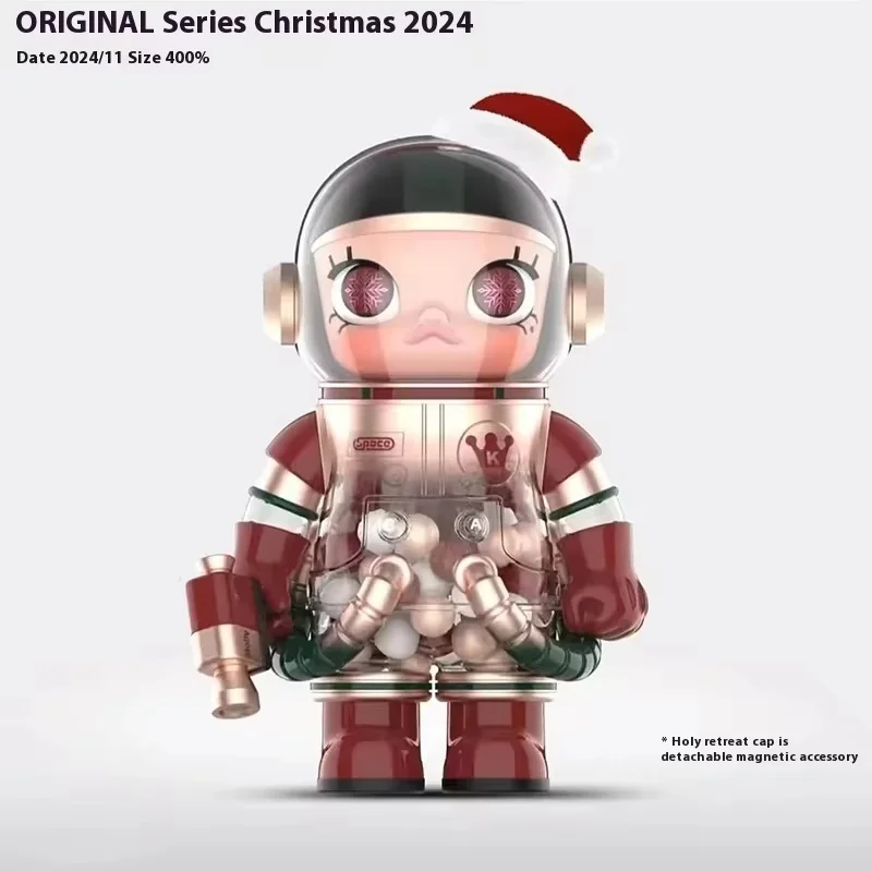 New Limited Edition Mega Space Molly 400% Christmas Event Doll Room Decoration Toys For Friends Surprise Collection Gifts