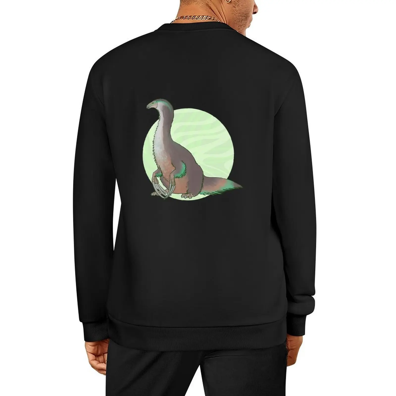 

Therizinosaurus Pullover korean autumn clothes men's coat autumn jacket men tracksuit sweatshirts men