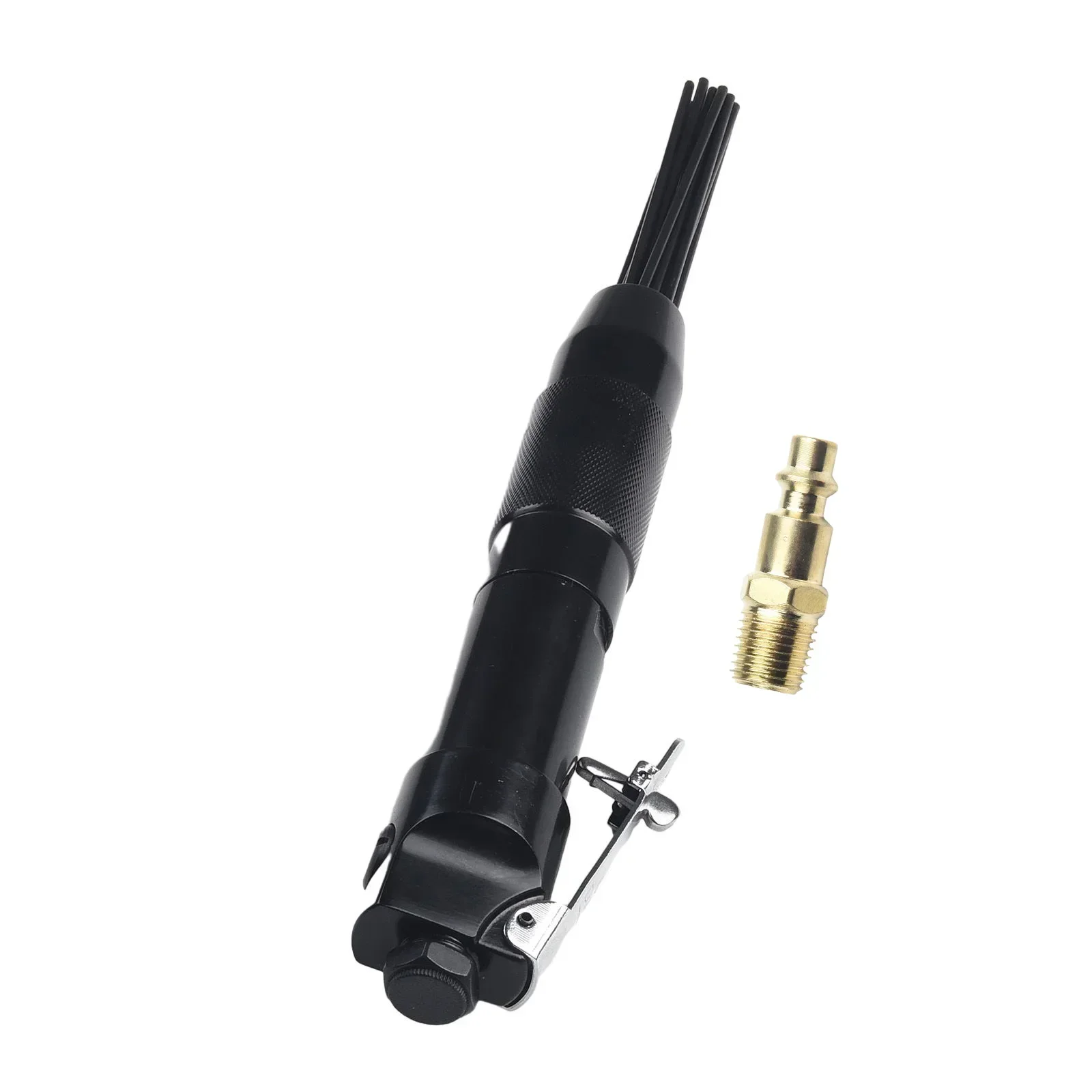 Imagem -05 - Escória Remover Ferramenta de Limpeza Doméstica Rebarbação Agulha Scaler Aço Carbono ar Pneumático Soldadores Sujeira Mini Portátil 90psi 12 Agulhas