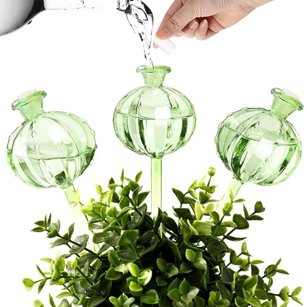 Automatic Plant Watering Bulbs Shape Flower Plant Water Dripper Lightweight Houseplant Device Drip Irrigation System