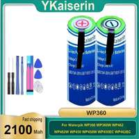 Teeth Irrigator Battery 2100Mah For Waterpik WP360 WP360W WP462 WP462W WP450 WP450W WP450EC WP462EC Water Flosser