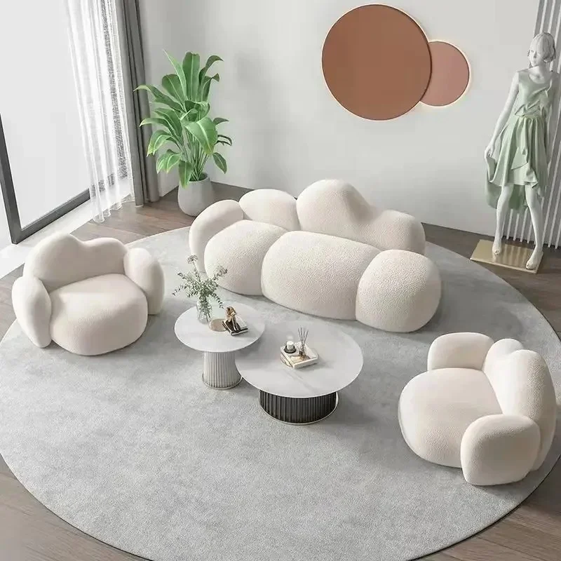 Factory wholesale Modern design set furniture Living room sofa kids' sofas Comfortable cloud sofa