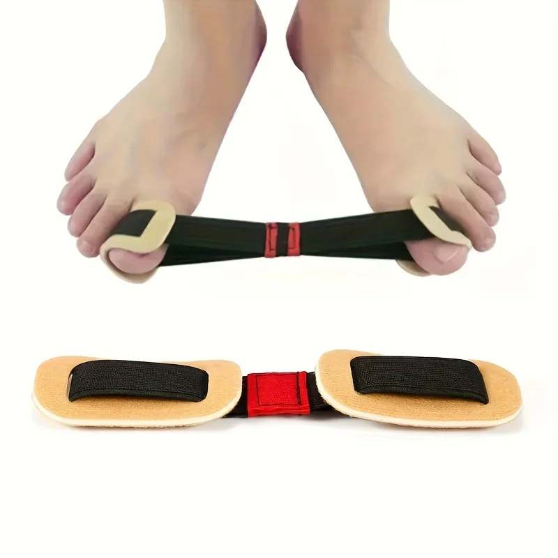 1PC Foot Thumb Outward Orthodontic Device Toe Stretch Training Elastic Band for Yoga Fitness