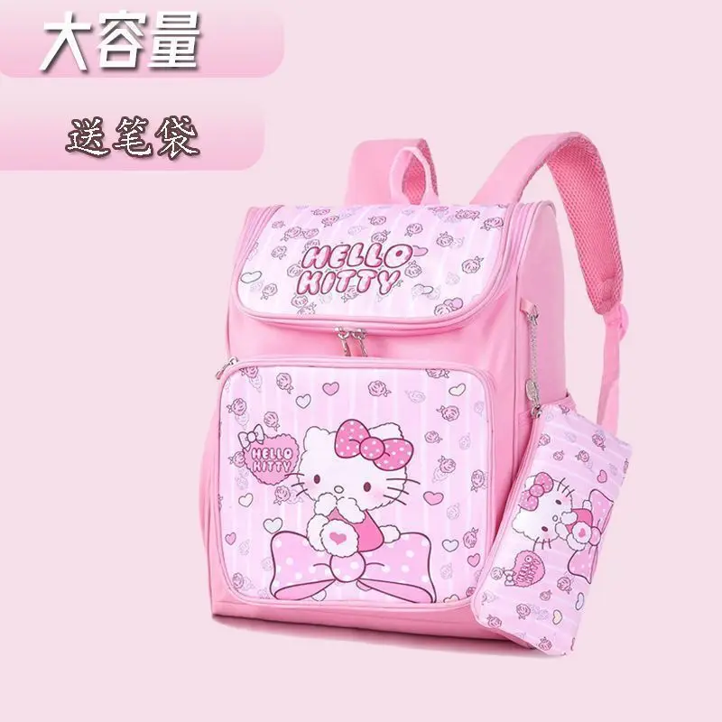 Sanrio Anime Hello Kitty, My Melody Kuromi zaini Cinnamoroll per bambini, Kawaii Cute mochilas aetetic bag escuela