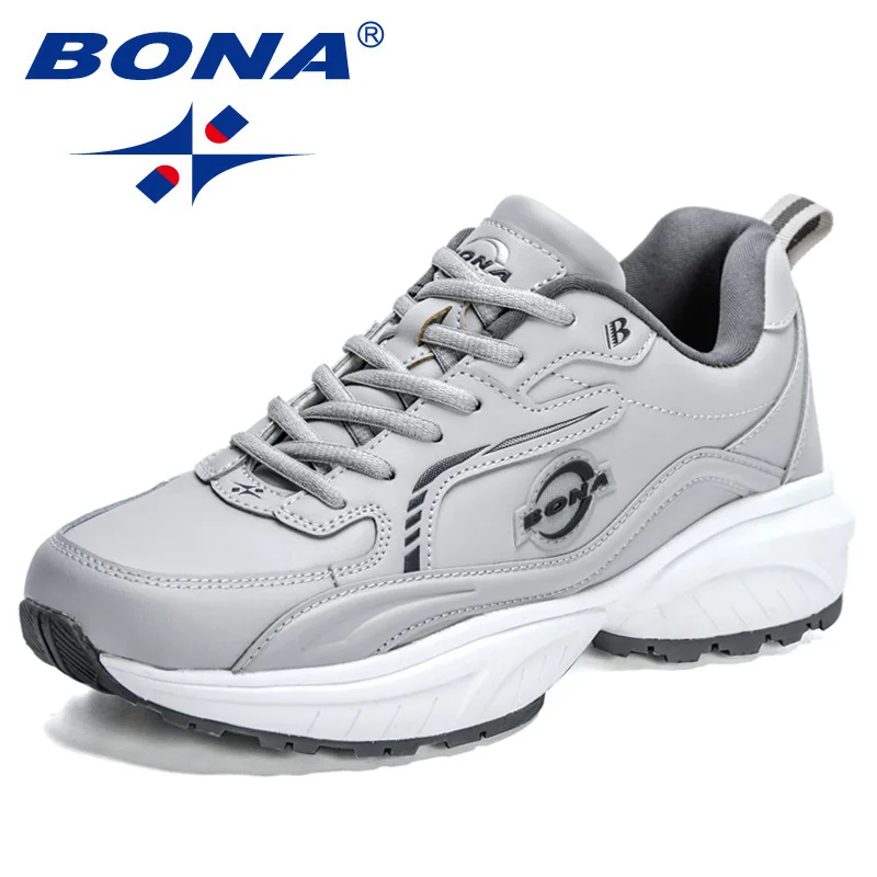 Bona neue männliche Laufs chuh Ankunft Klassiker Stil Männer schnüren Sportschuhe Männer Outdoor Joggen Walking Sportschuhe