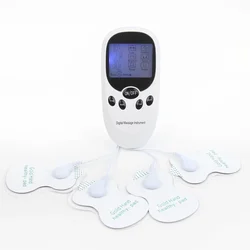 6-Mode Electronic Pulse Massager/Tens EMS Machine Massager/Electrical Nerve Muscle Stimulator/Low Frequency Physiotherapy Device