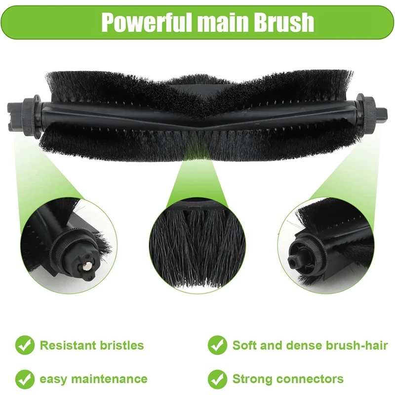 Jdzd para eufy l60/l60 ses/l50/l50 ses robô aspirador de pó escova lateral principal filtro hepa mop pano sacos poeira peças