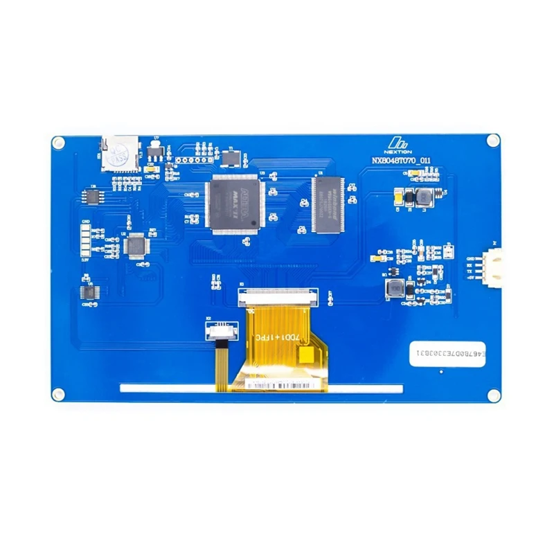 Imagem -06 - Tela Táctil Resistivo de Hmi Nx8048t070 Exposição do Tft Lcd