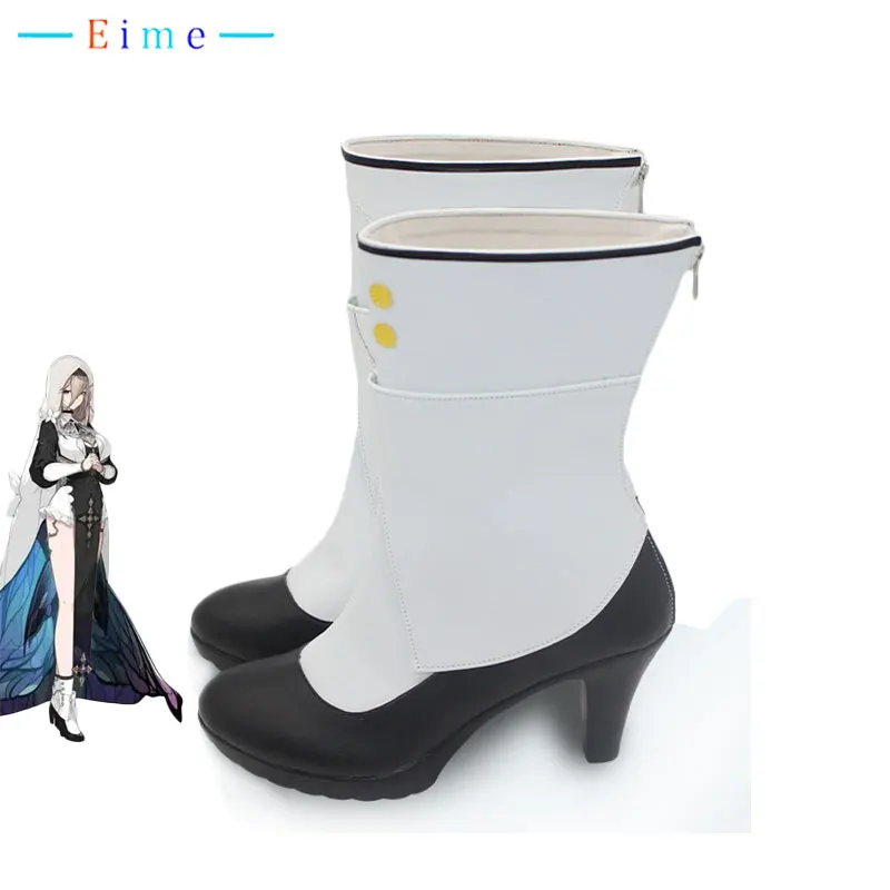 Spiel Honkai Impact 3 Aponia Cosplay Schuhe Halloween Karneval Stiefel Anime PU Leder Schuhe Cosplay Requisiten Nach Maß