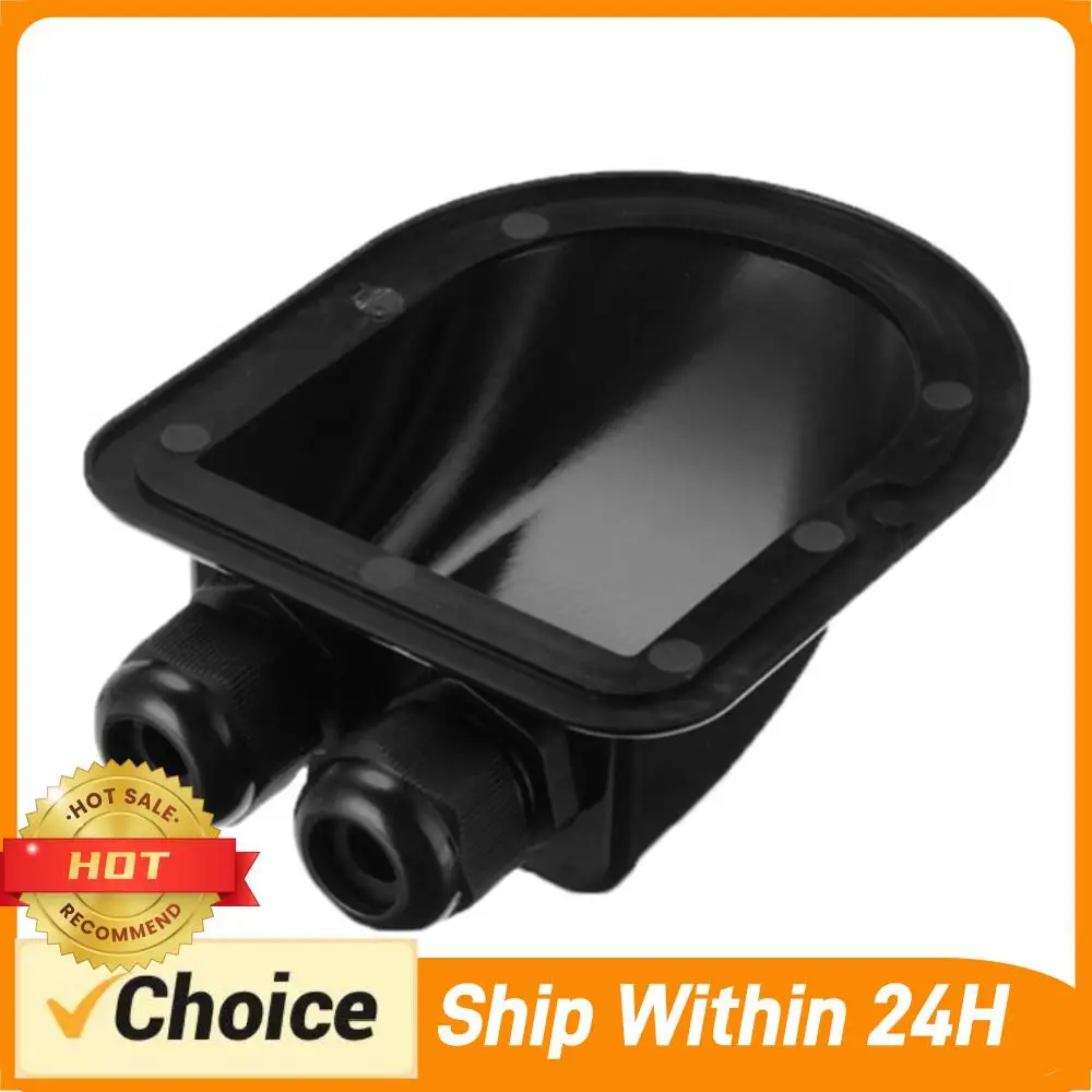 

Motorhome Caravan Boat Junction Box Roof Wire Entry Cable Connector Holder Single/Double Hole Entry Gland Box Camper Accessories