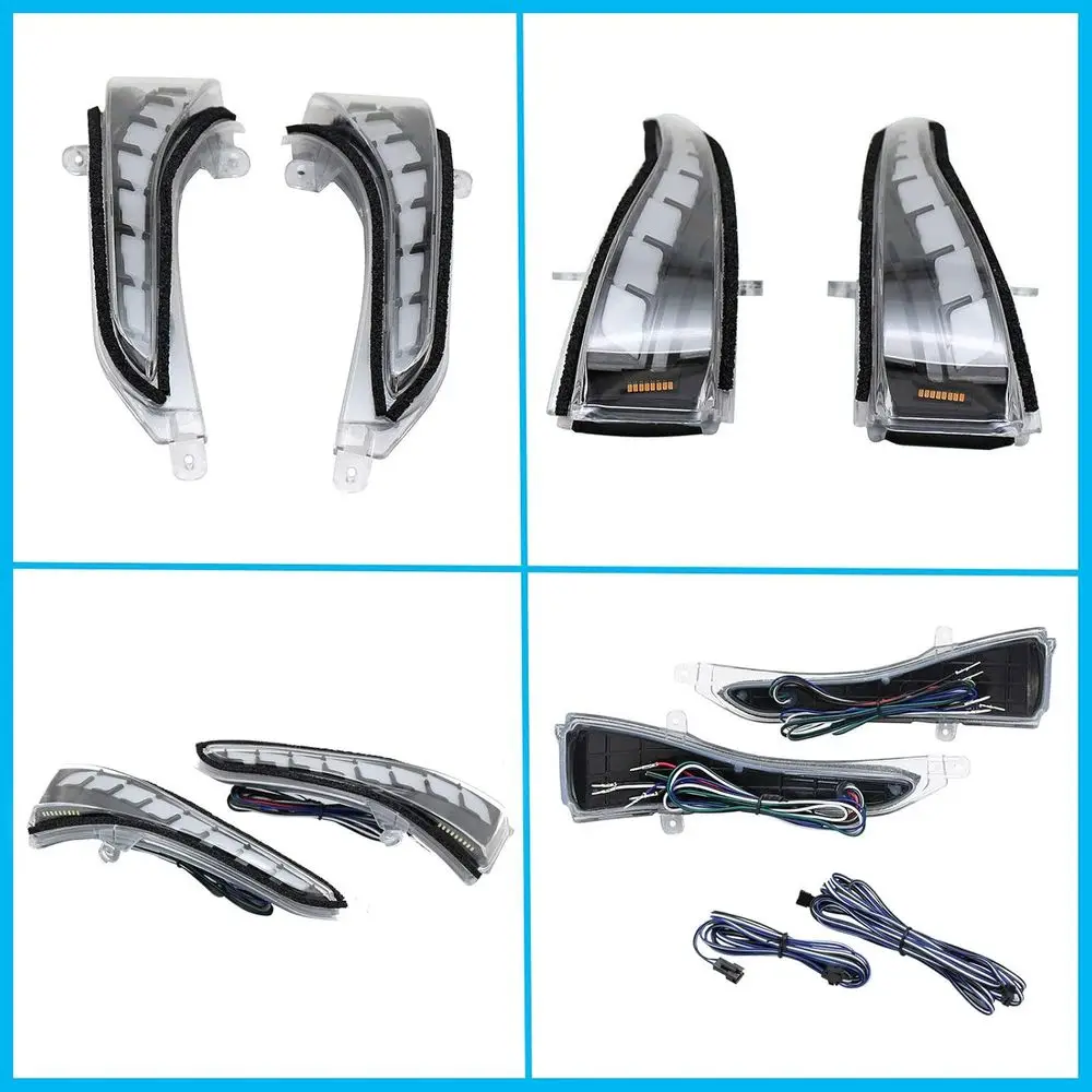 Sequential LED Turn Signal Lights for Infiniti Q50, Q60, Q70, QX30, QX50, QX60, QX70 - Replacement DRL for Nissan Skyline 2015-1