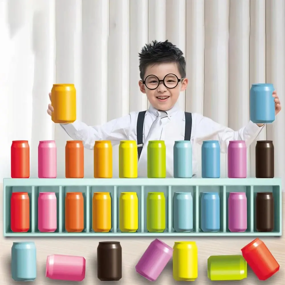 창의적인 병 맞추기 게임 논리적 사고 조기 교육 몬테소리 색상 분류 장난감 혁신적 사고