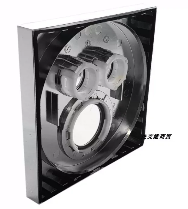 

Constant temperature dual-function panel concealed shower 2-way water outlet decorative cover hole cover