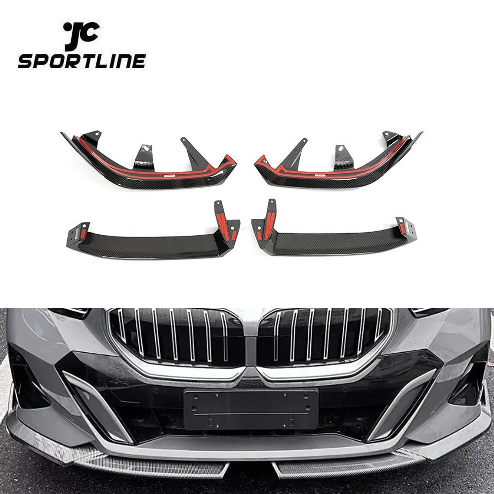 

Pre-preg Carbon Fiber I5 M60 Front Bumper Lip Chin For BMW 5 Series I5 G60 M Sport X Drive Electric 2024+