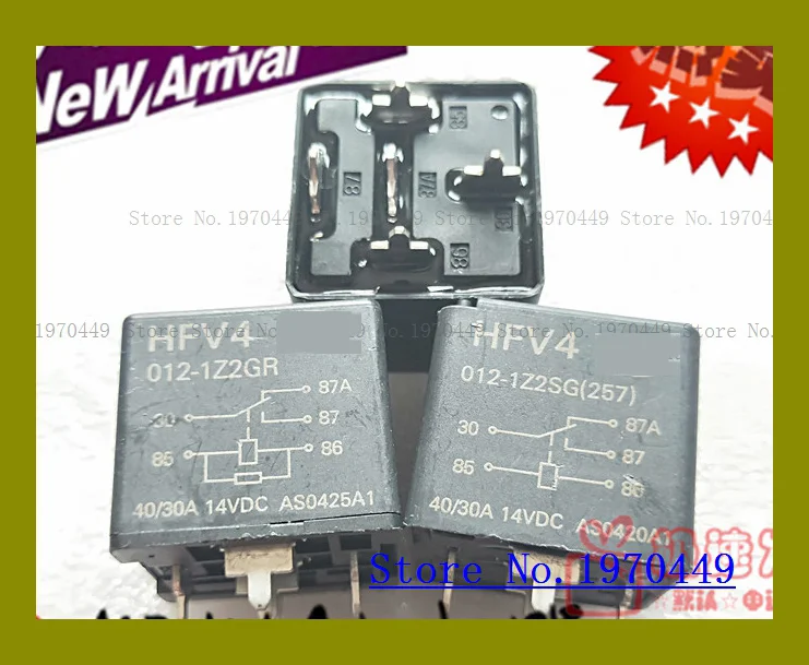 

HFV4 012-1Z2SG 12VDC 40/30A 012-1Z2GR