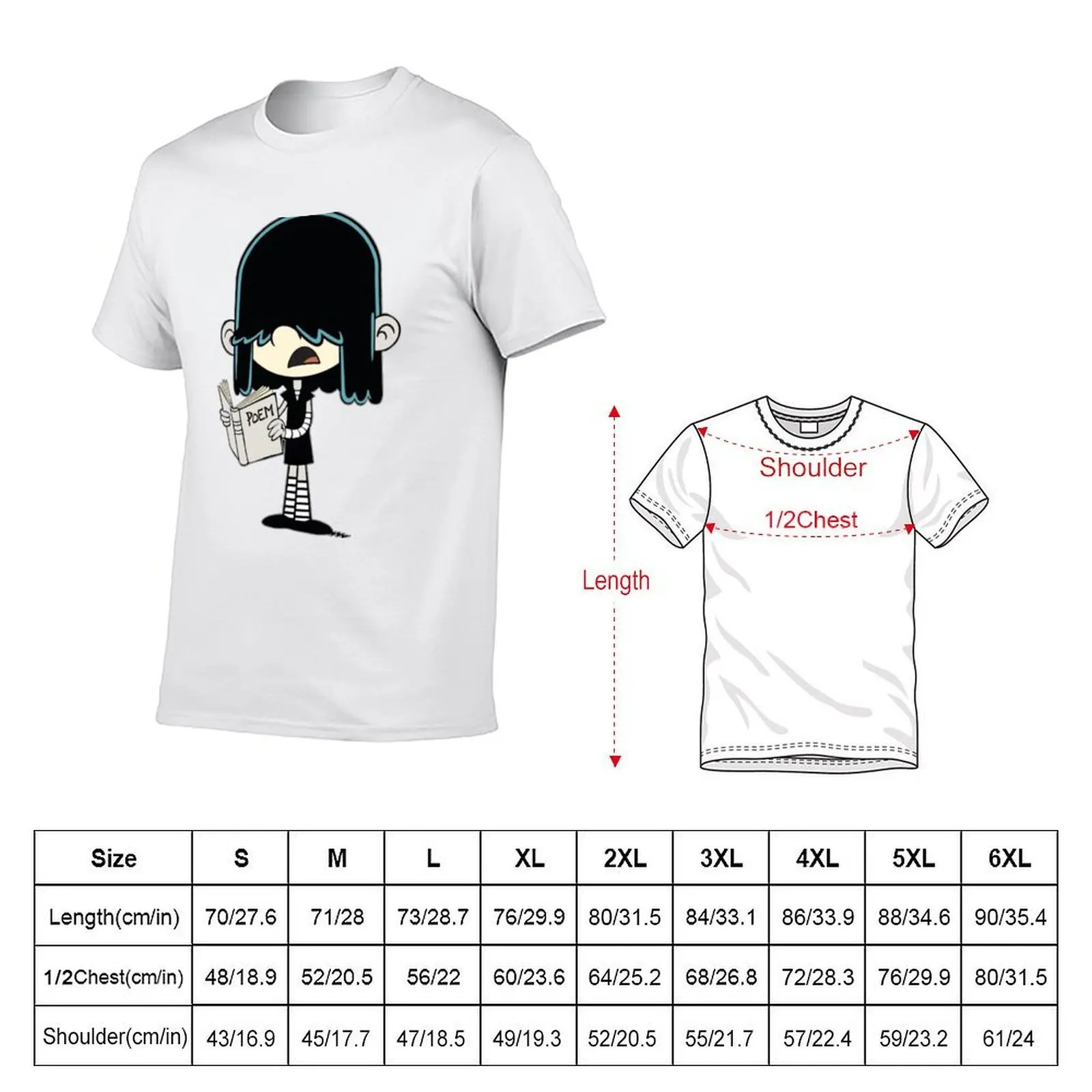The Loud House (Lucy Loud) T-Shirt essential t shirt man t shirt graphic T-Shirt