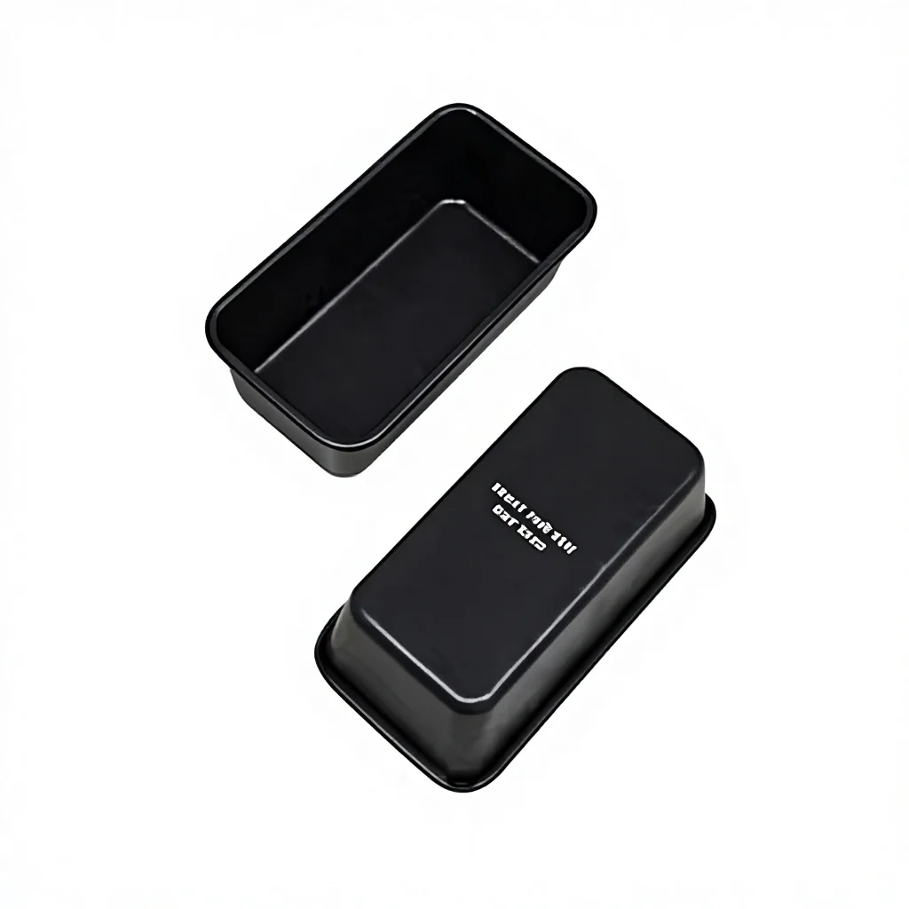 Factory Customizable OEM/ODM 12.8*6.6*4cm Aluminum-clad Iron Non-stick Rectangle Cakes, Bread and Toast Baking Moulds Tins
