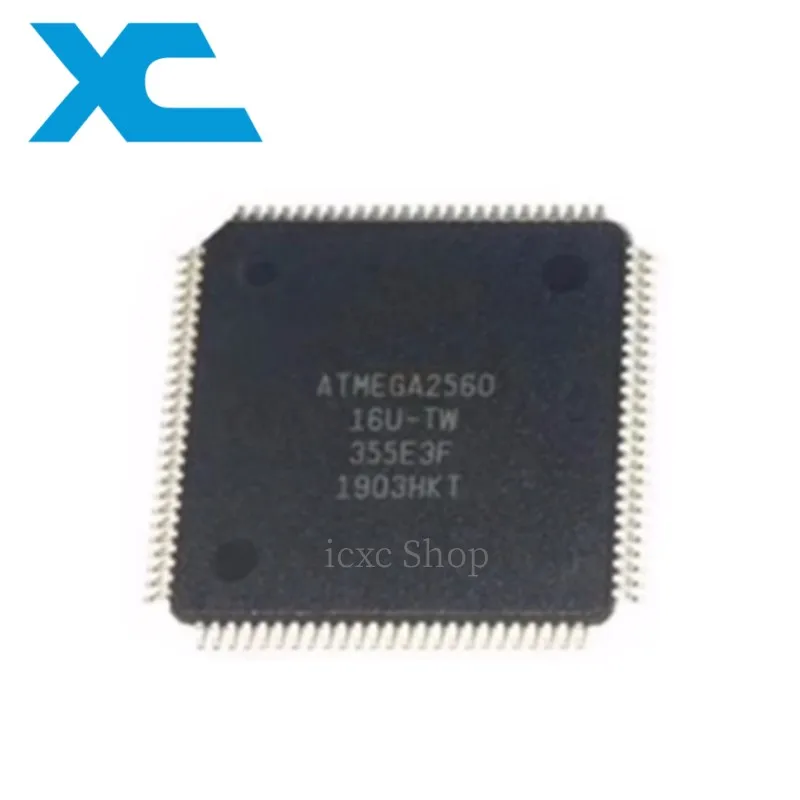 

ATMEGA2560-16AUR TQFP-64 8-bit microcontroller chip AVR 16MHz