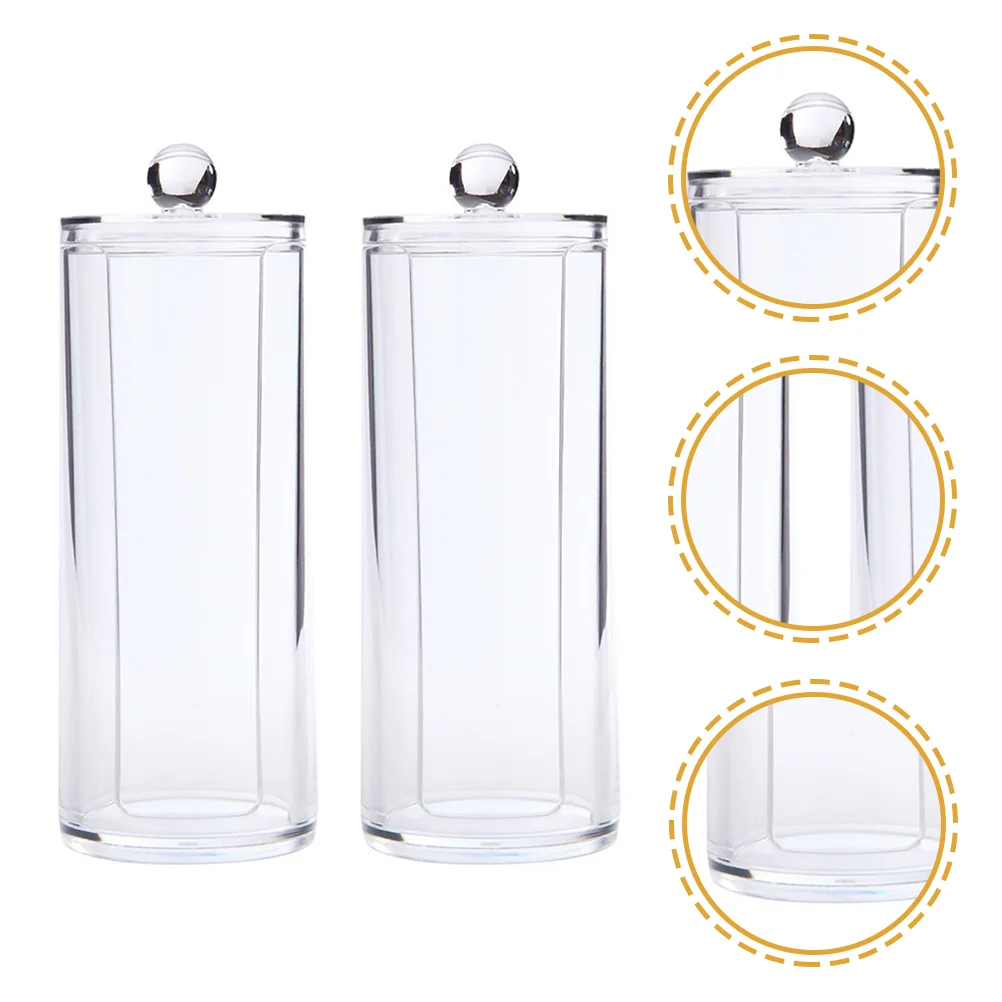 

2 Pcs Hair Ring Storage Scrunchies Holder Headband Paper Tape Accessories Organizer Acrylic