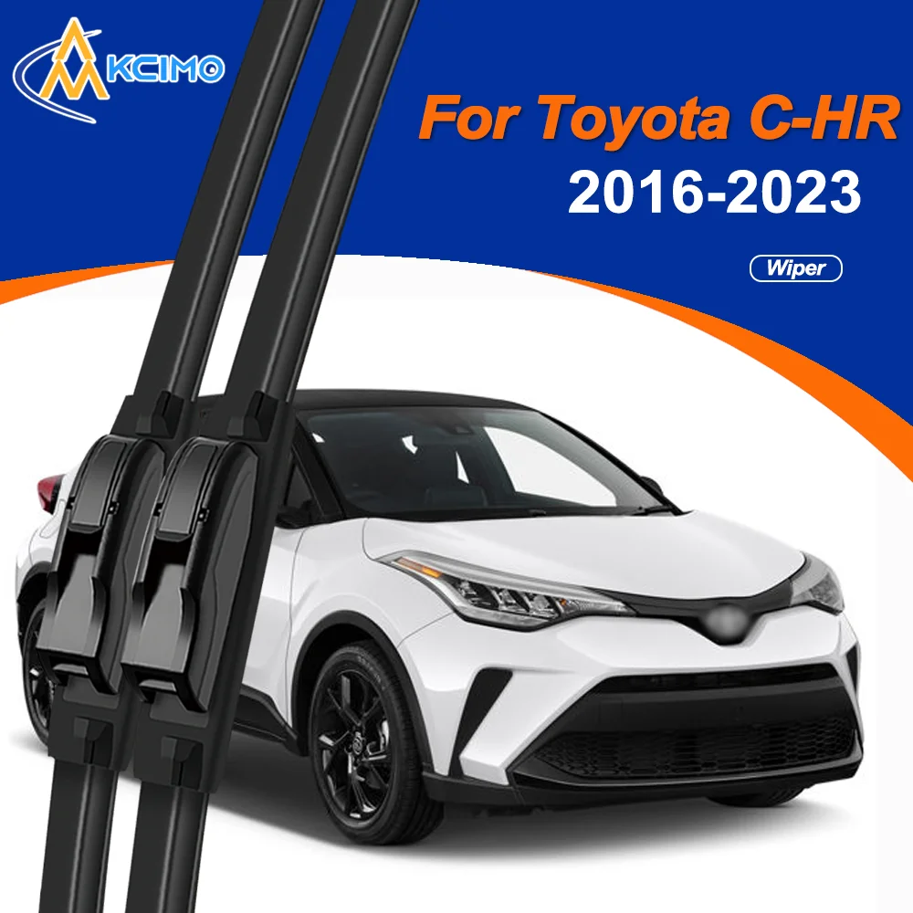 

Windshield Wipers For Toyota C-HR 2016-2023- SilentGlide™ Tech, Extreme-Temp Resistant, Streak-Free