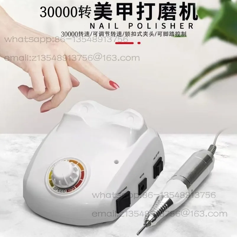 Hair and nail sander 30000 speed professional electric manicure machine polishing machine nail remover